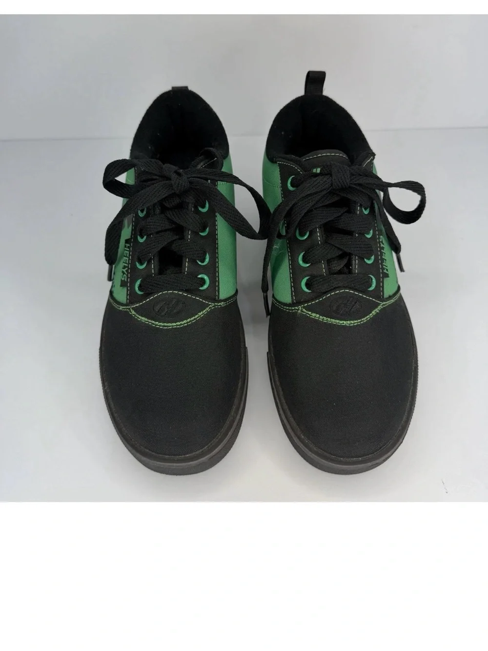 HEELYS Pro 20 Minecraft Shoes YTH SZ 5 Green Black Casual Sneakers Comfort